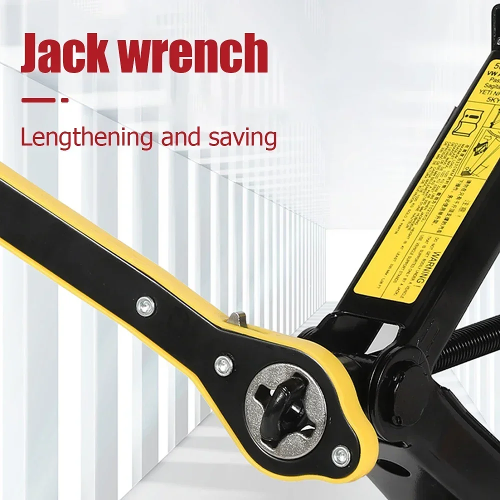 Car Jack - Car Labor-saving Jack Ratchet Wrench Scissor